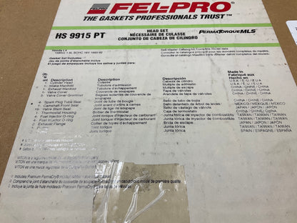 Fel-Pro HS9915PT Cylinder Head Gasket Set For 1992-1995 Honda Civic 1.6L-L4
