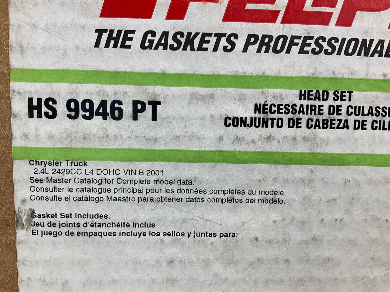 Fel-pro HS9946PT MLS Cylinder Head Gasket Set For 2001 PT Cruiser 2.4L