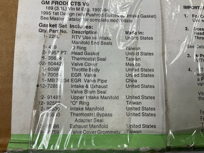 Fel-Pro HS9957PT Engine Cylinder Head Gasket Set - 1993-1999 GM 3.1L V6