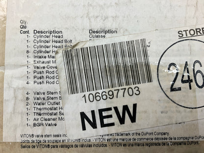 Fel-pro HSB9405PT Cylinder Head Gasket Set W/ Head Bolts 85-86 GM 2.5L IRON DUKE