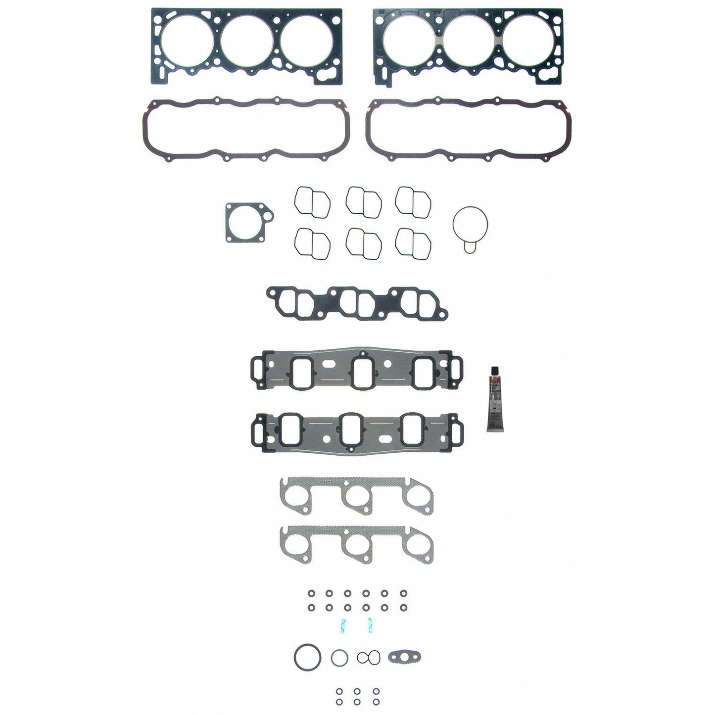 Fel-Pro HST9081PT-1 Cylinder Head Gasket Set For 1997-2000 Ford Mazda 4.0L-V6
