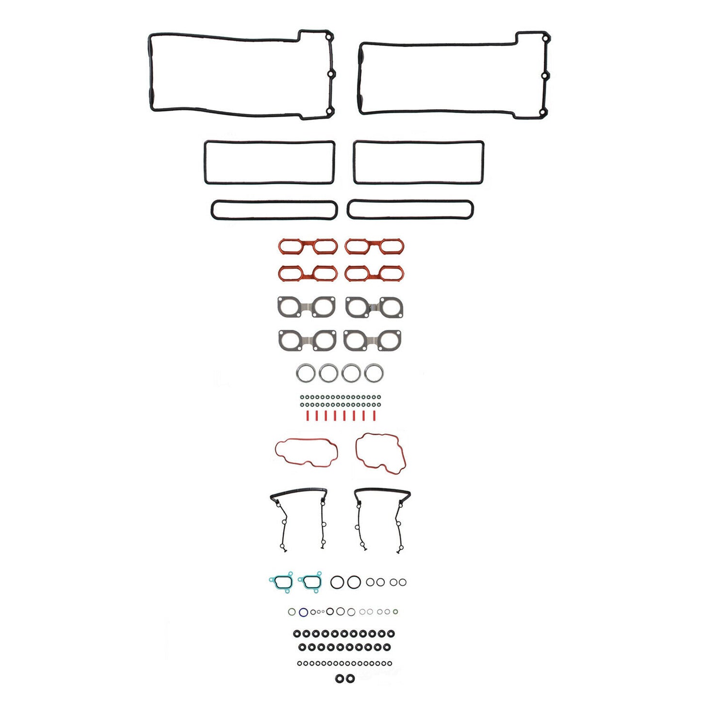 Fel-pro HSU26345 Top End Gasket Set WITHOUT HEAD GASKETS For 96-05 BMW 4.4L-V8