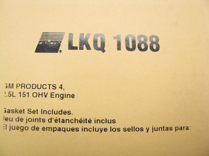 COMES AS SHOWN Fel-pro LKQ1088 Engine Cylinder Head Gasket Set 1980-1993 GM 2.5L