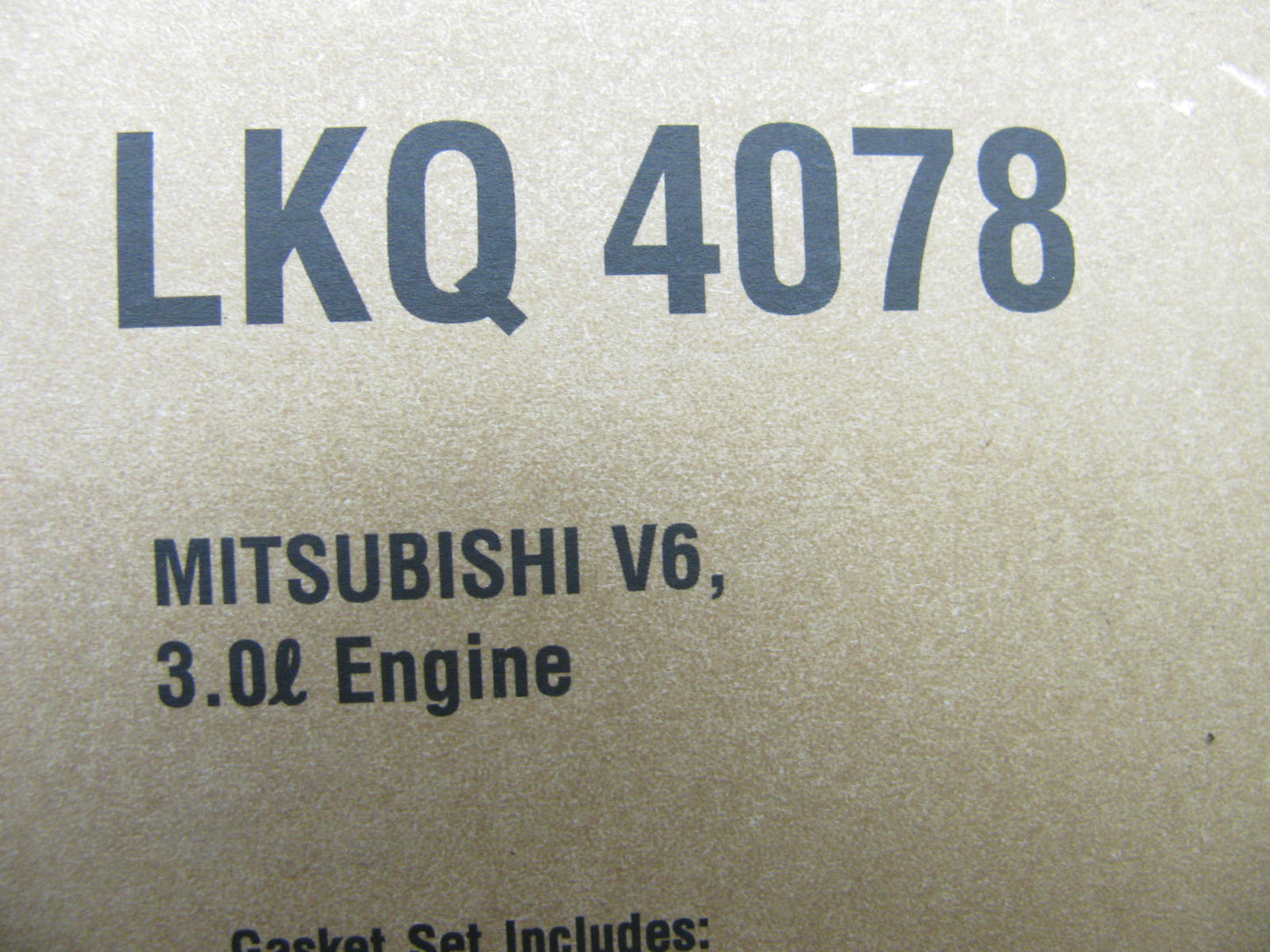 Fel-pro LKQ4078 Valve Cover, Exhaust Manifold Gasket Set For MITSUBISHI V6 3.0L