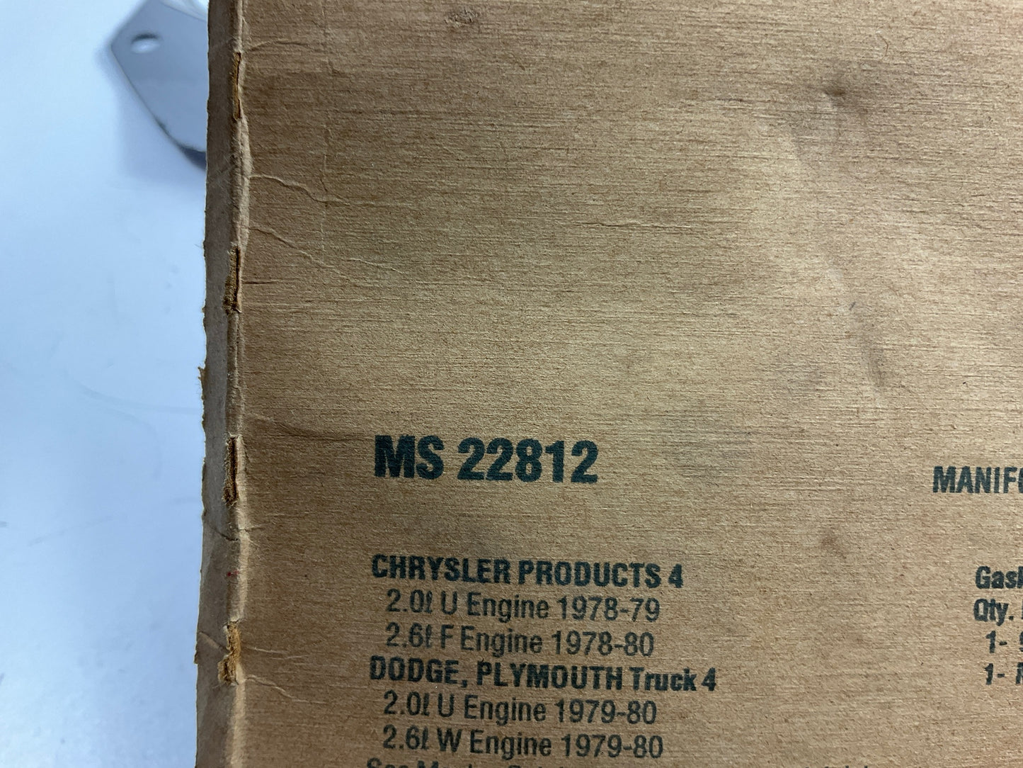 Fel-Pro MS22812 Exhaust Manifold Gasket Set For 1978-1980 Dodge 2.0L 2.6L-L4