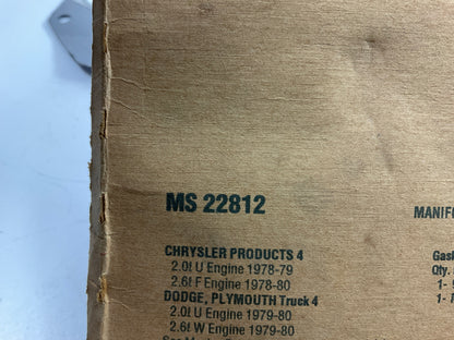Fel-Pro MS22812 Exhaust Manifold Gasket Set For 1978-1980 Dodge 2.0L 2.6L-L4