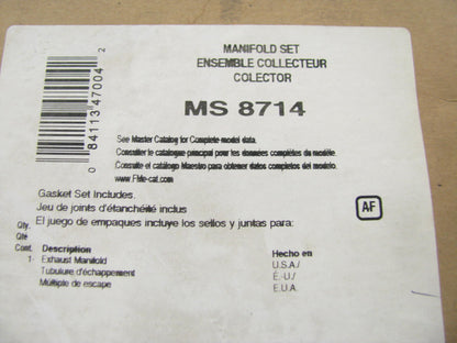Fel-Pro MS8714 Exhaust Manifold Gasket For 1960-1982 Detroit Diesel 212-L4