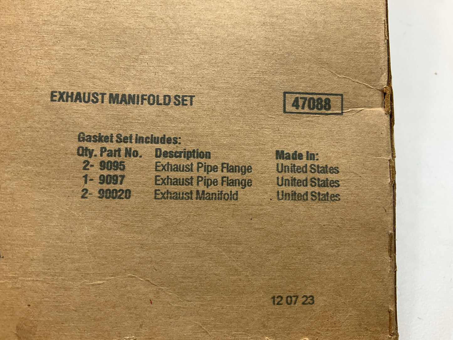 Fel-Pro MS90020 Exhaust Manifold Gasket Set For 1953-1956 Buick 264 322-V8