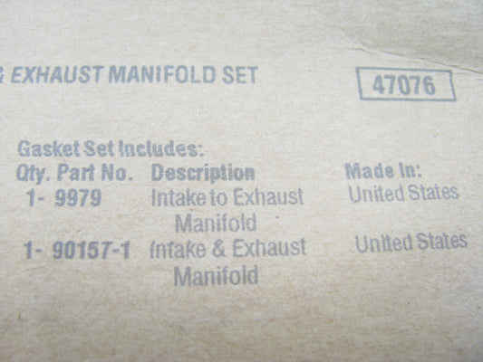 Fel-Pro MS90157-1 Intake Exhaust Manifold Combination Gasket 65-86 Ford Truck L6