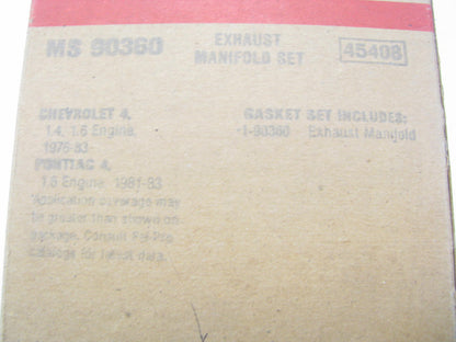 Fel-pro MS90360 Exhaust Manifold Gasket Set 1976-87 Chevrolet Pontiac 1.4L 1.6L