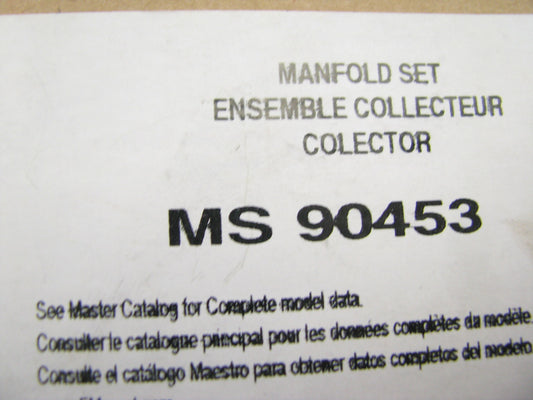 Fel-pro MS90453 Upper Fuel Injection Plenum Gasket For 85-95 GM 2.8L 3.1L 3.4L