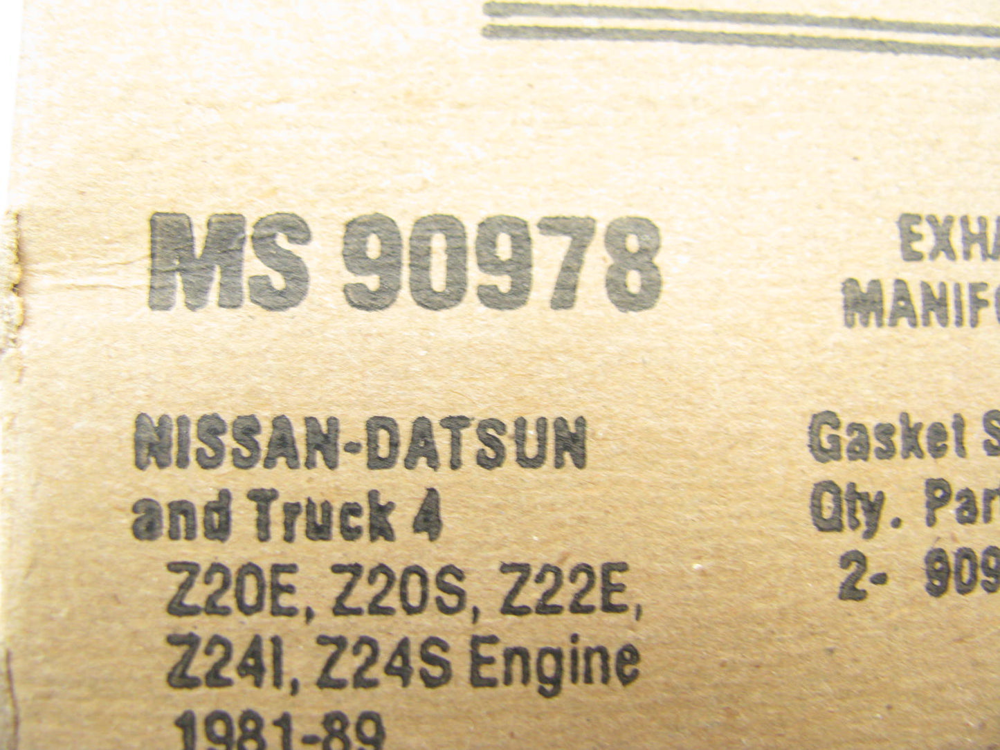 Fel-Pro MS90978 Exhaust Manifold Gasket Set