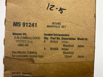 Fel-Pro MS91241 Intake Manifold Gasket Set For 1995-1999 Nissan Maxima 3.0L DOHC