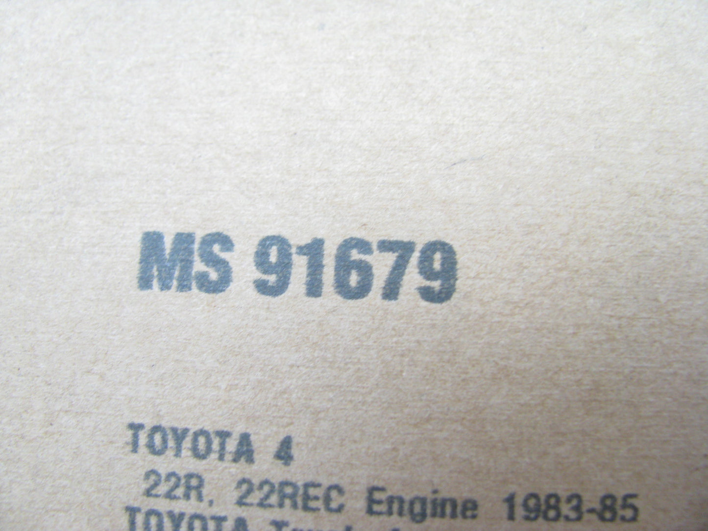 Fel-pro MS91679 Intake Manifold Gasket For 1983-1995 Toyota 2.4L