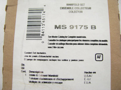 Fel-pro MS9175B Intake & Exhaust Combination Gasket - Continental 69  91 112-L4