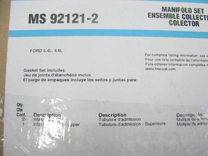 Fel-Pro MS92121-2 Intake Manifold Gasket Set