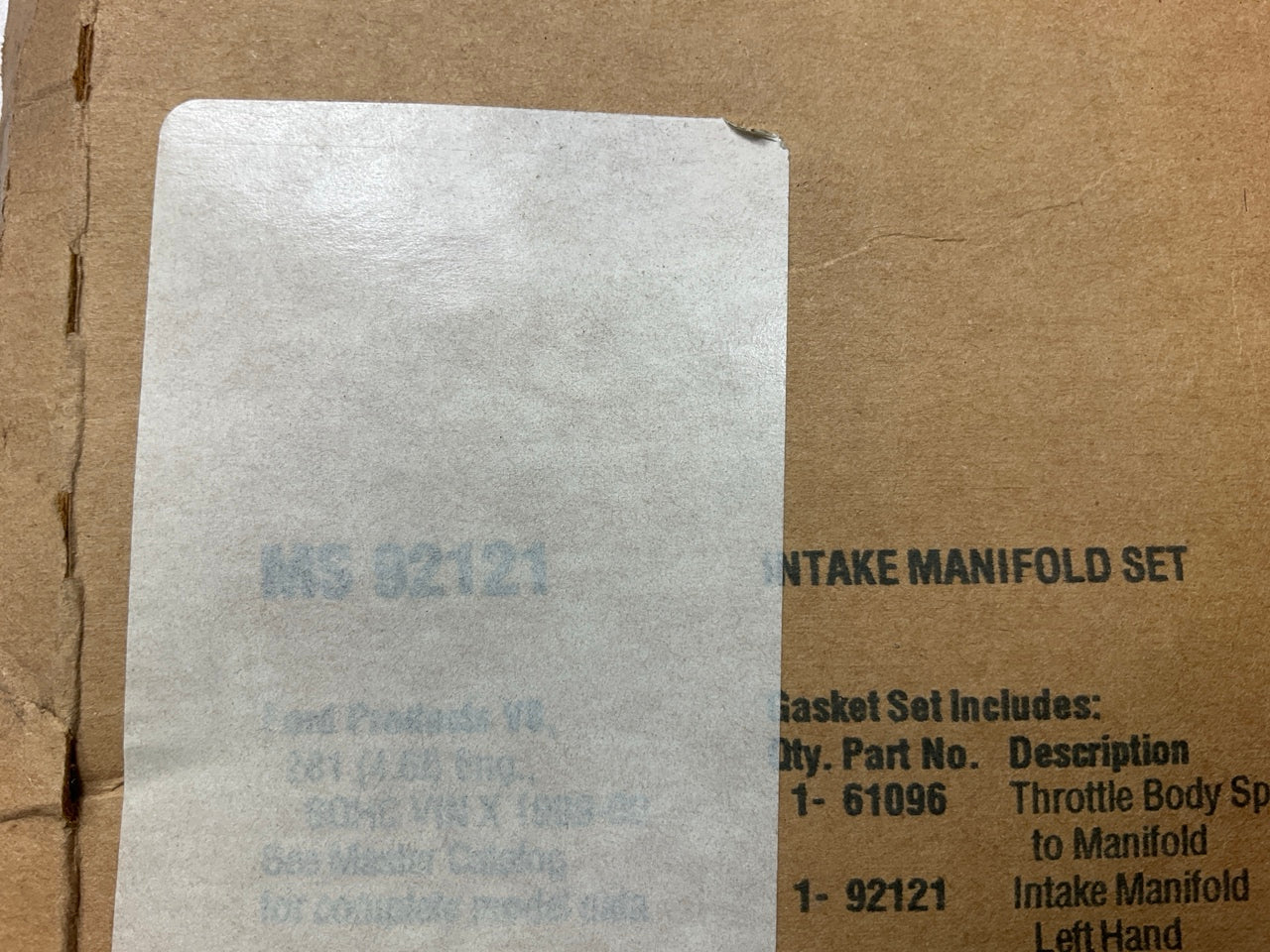 Fel-Pro MS92121 LOWER Intake Manifold Gasket Set 99-00 Ford Mustang GT 4.6L SOHC