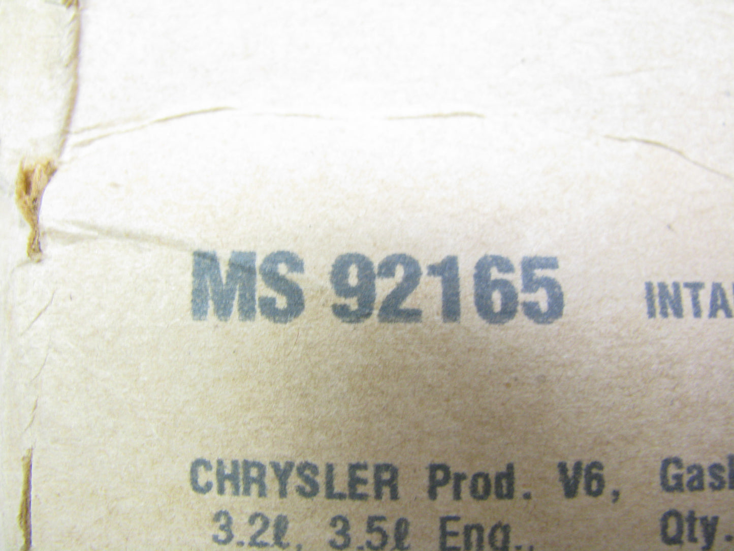 Fel-Pro MS92165Intake Manifold Gasket Set For 1998-2010 Chrysler 3.2L 3.5L-V6