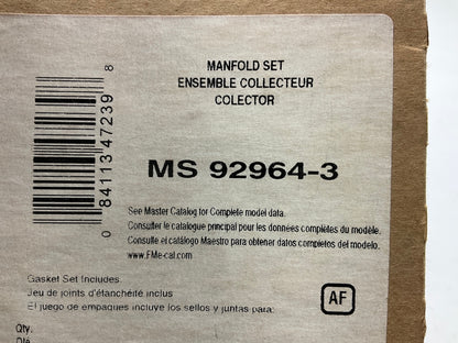 Fel-Pro MS92964-3 Intake Manifold Gasket Set For 1990-96 Mitsubishi 2.4L I4 SOHC
