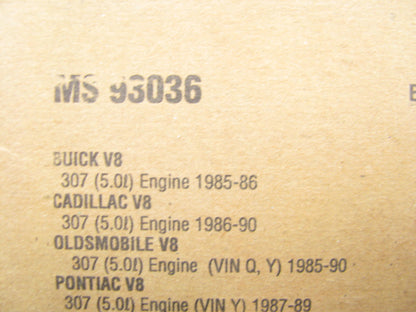 1985-90 Buick Olds Chevy 307 5.0L V8 Exhaust Manifold Gasket Set Fel-pro MS93036