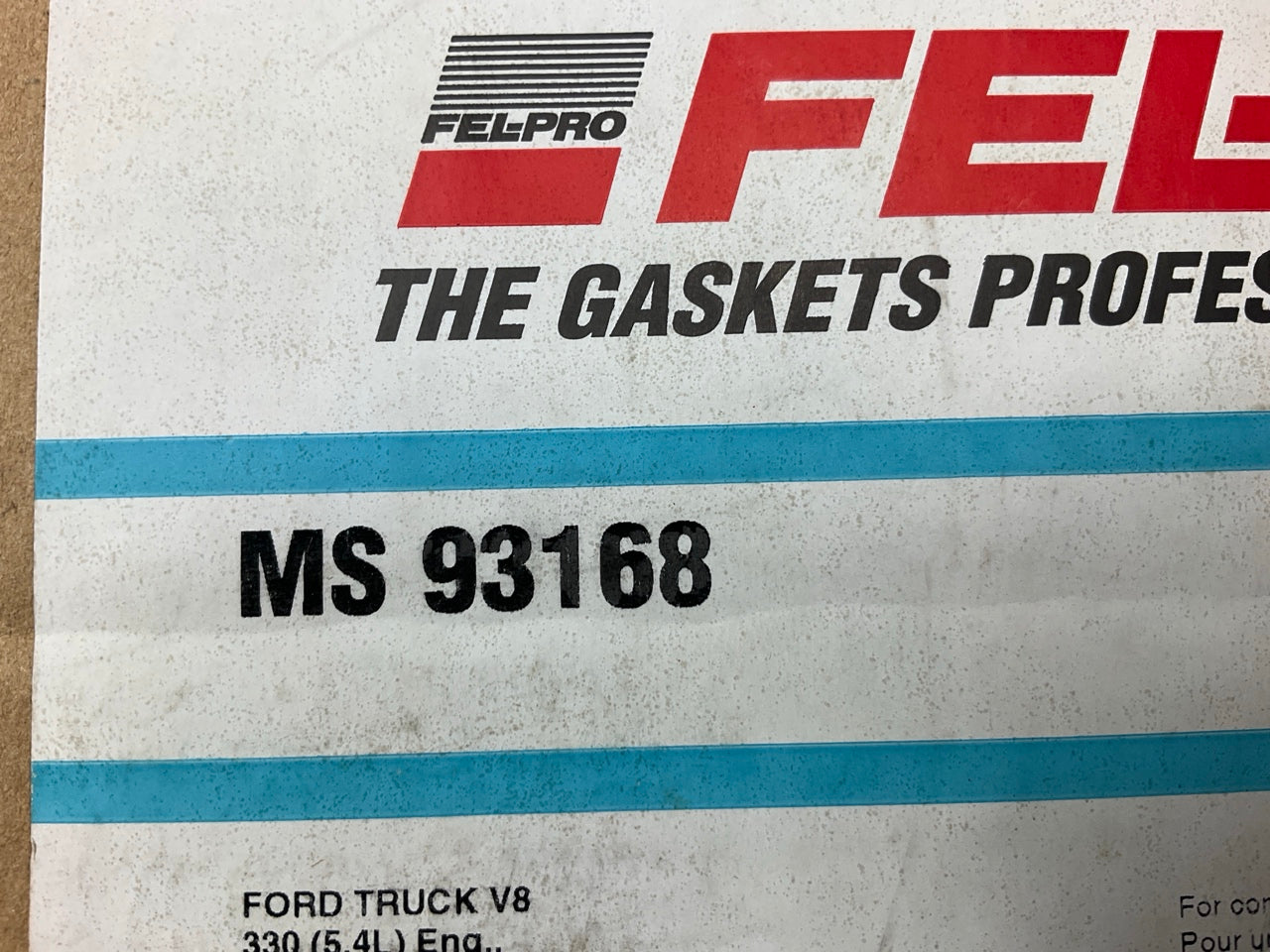 Fel-pro MS93168 Fuel Injection Plenum Gasket