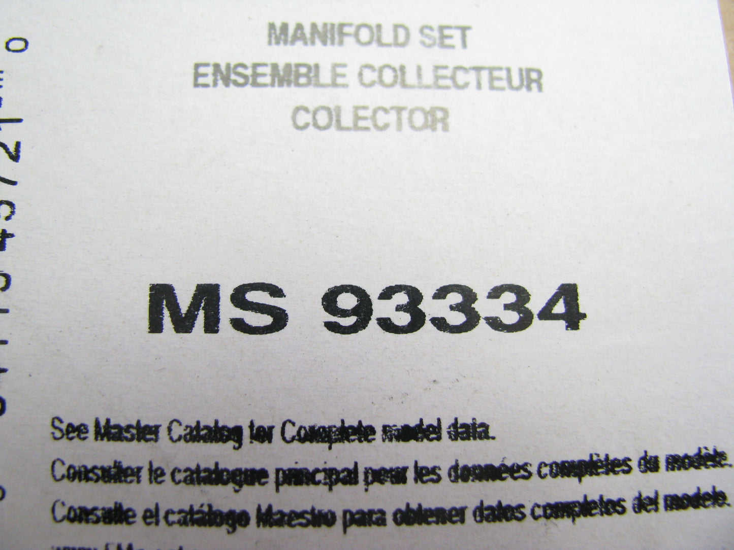 Fel-Pro MS93334 Intake Manifold Gasket Set - 1986-1995 Ford, Lincoln 5.0L 302 V8