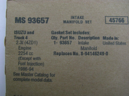 Fel-pro MS93657 Upper Engine Intake Manifold Gasket