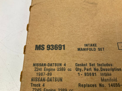 Fel-Pro MS93691 Engine Intake Manifold Gasket For 1983-89 Nissan 2.4L I4 SOHC