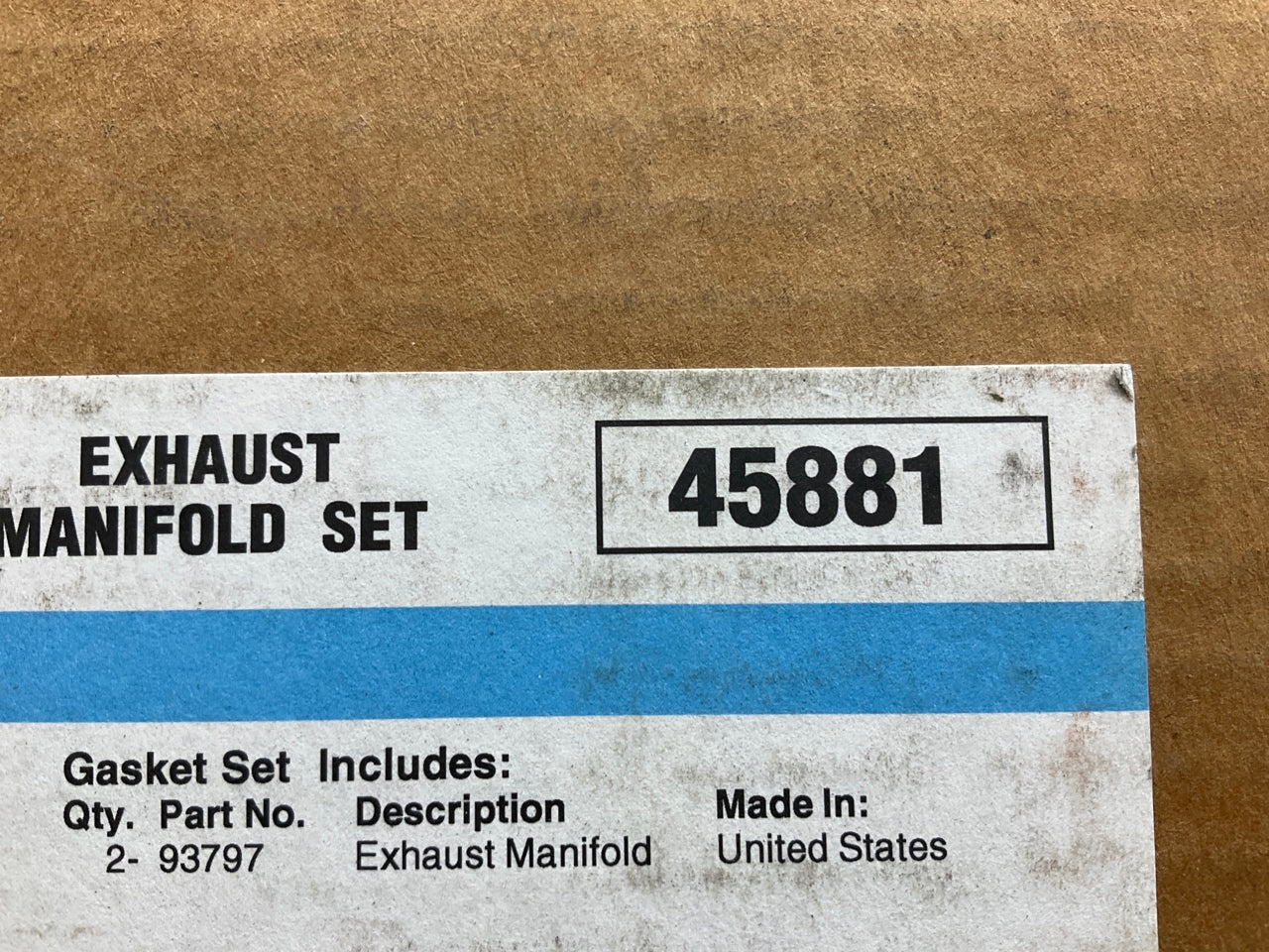 FEL-PRO MS93797 Exhaust Manifold Gasket For 1987-1998 Dodge 3.0L 181 V6