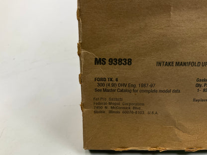 Fel-Pro MS93838 Fuel Injection Plenum Gasket 1987-96 Ford 4.9L 300 I6