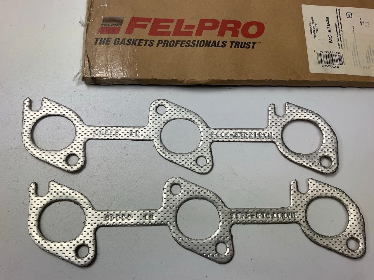 Fel-Pro MS93849 Exhaust Manifold Gasket Set 86-92 Ford Bronco II Ranger 2.9L V6