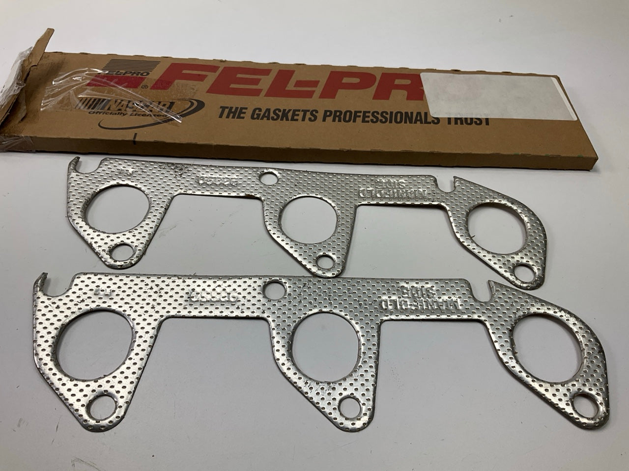 Fel-pro MS93850 Exhaust Manifold Gasket Set For 86-95 Ford 3.0L V6