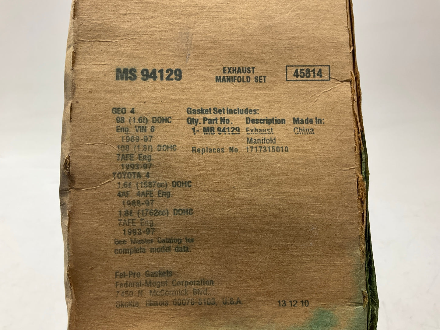 Fel-pro MS94129 Exhaust Manifold Gasket