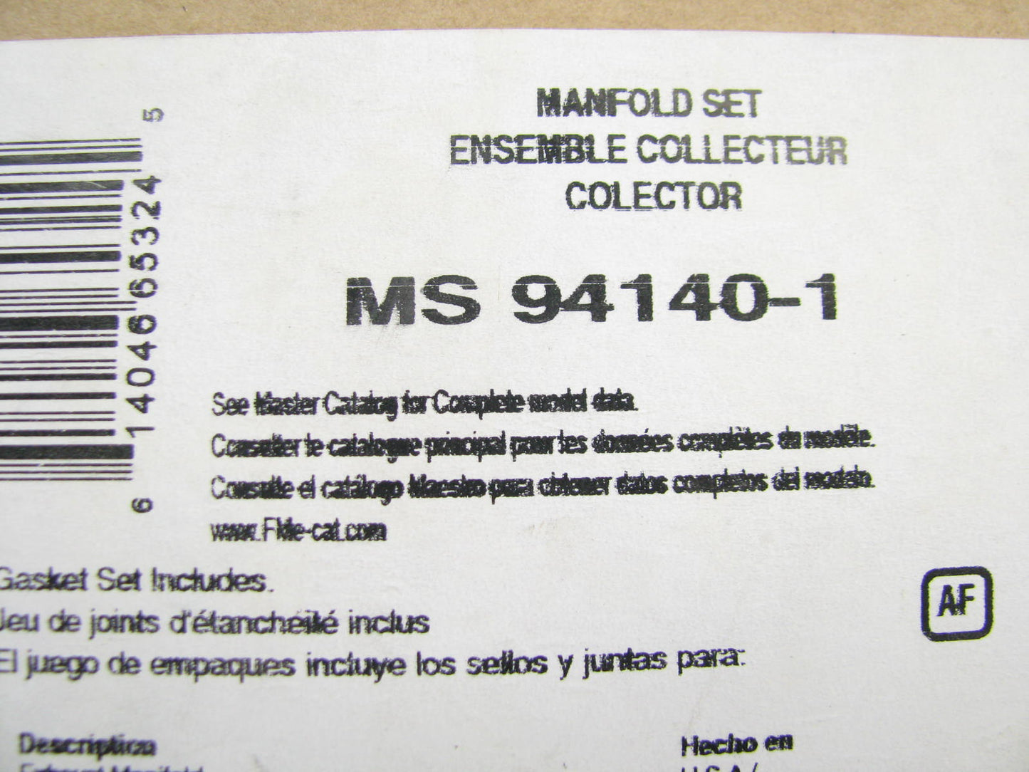 FEL-PRO MS94140-1 Exhaust Manifold Gasket 01-13 Toyota Lexus Scion 2.0L 2.4L L4