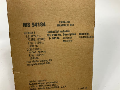 FEL-PRO MS94184 Exhaust Manifold Gasket 1994-2002 Acura Honda Isuzu 2.2L 2.3L
