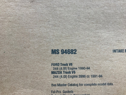 Fel-Pro MS94682 Intake Manifold Gasket Set - 1990-1994 Ford, 91-94 Mazda 4.0L V6