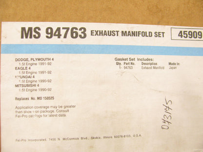 Fel-Pro MS94763 Exhaust Manifold Gasket