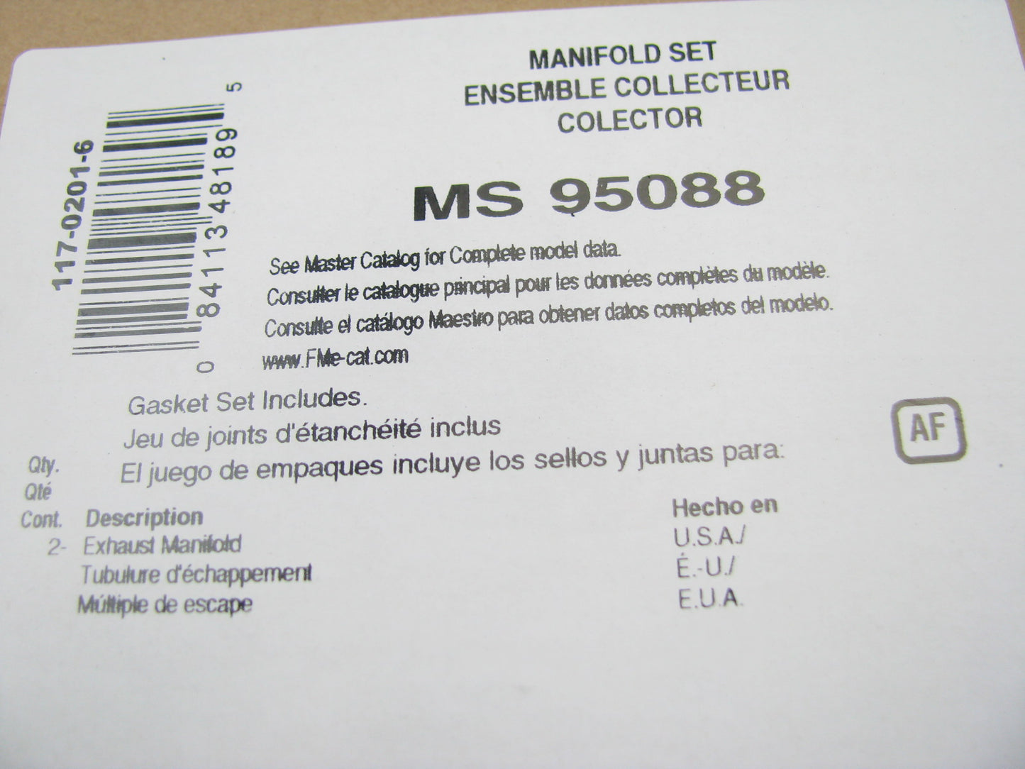 FEL-PRO MS95088 Exhaust Manifold Gasket Set For 90-13 Subaru 1.8L 2.0L 2.2L 2.5L