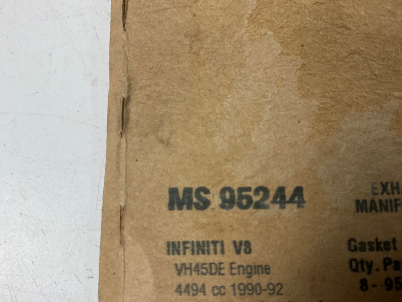 Fel-Pro MS95244 Exhaust Manifold Gasket Set For 1990-1996 INFINITI Q45 4.5L-V8