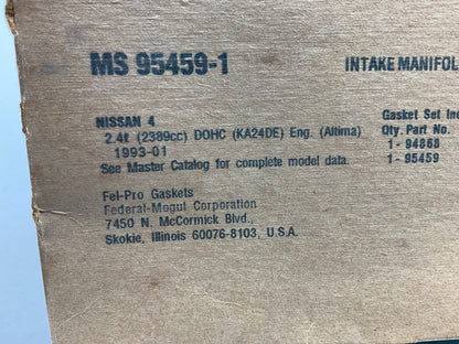 Fel-Pro MS95459-1 Intake Manifold Gasket Set For 93-01 Nissan Altima 2.4L KA24DE