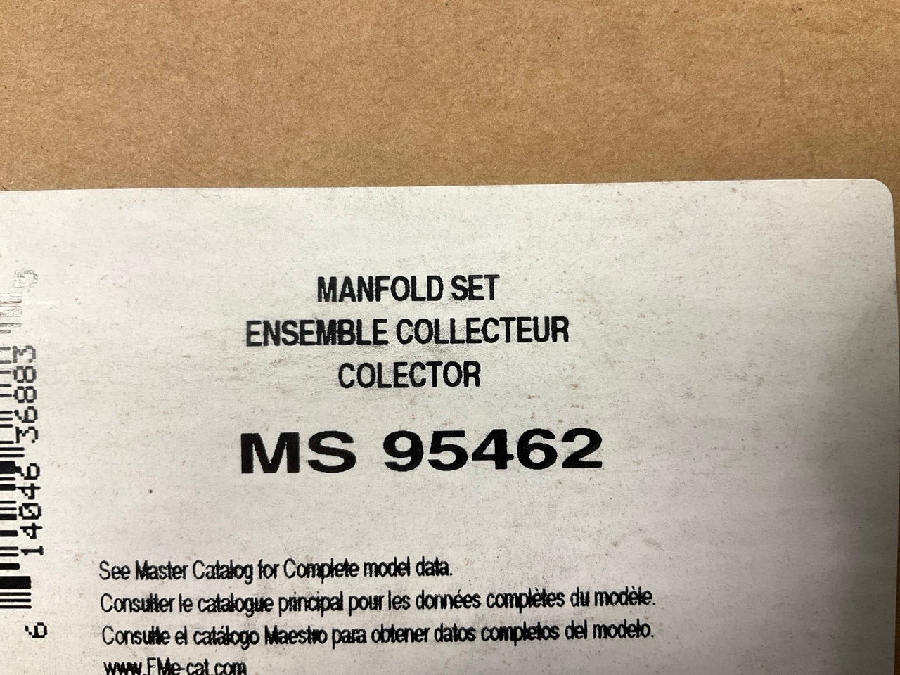 Fel-pro MS95462 UPPER Fuel Injection Plenum Gasket