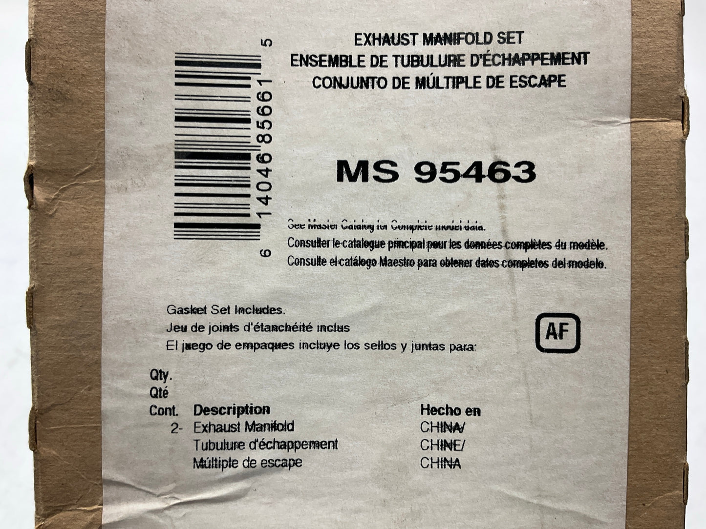FEL-PRO MS95463 Exhaust Manifold Gasket Set For 1992-2003 Dodge 3.9L V6