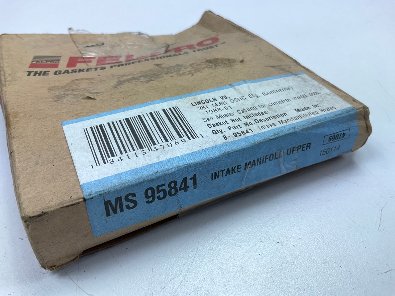 Fel-Pro MS95841 Fuel Injection Plenum Gasket Set 98-02 Lincoln Continental 4.6L