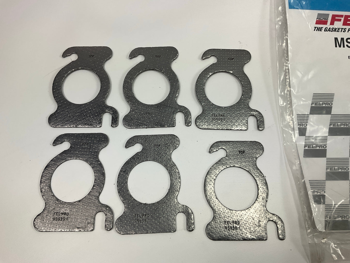 Fel-Pro MS95939 Exhaust Manifold Gasket Set For 1996-2008 Ford Mazda 3.0L V6