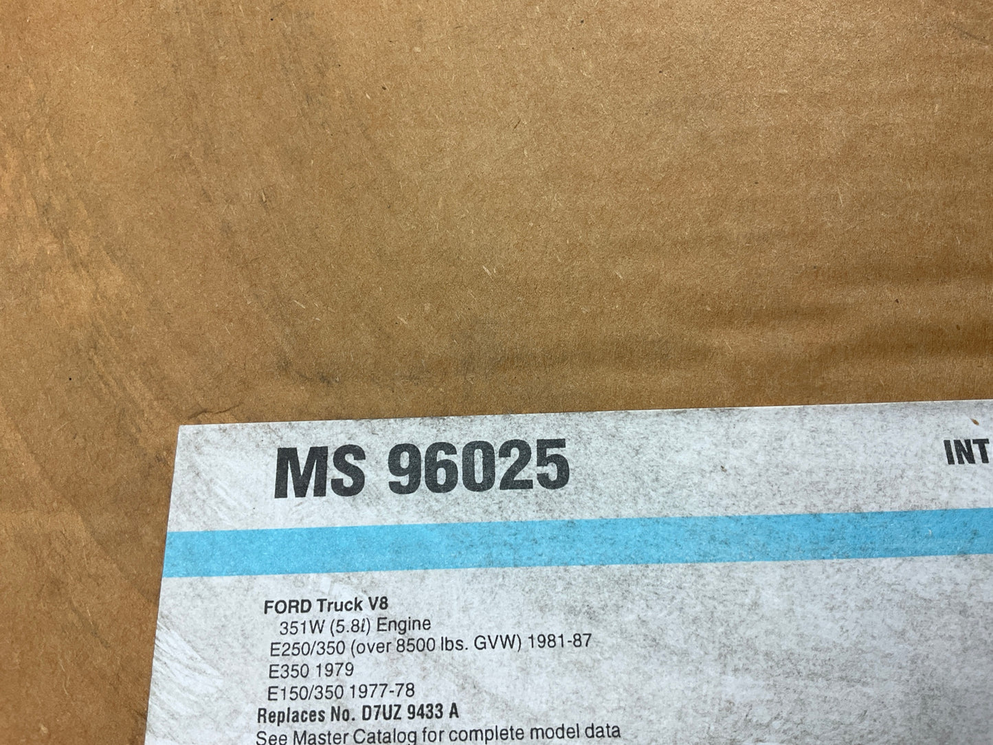 Fel-pro MS96025 Valley Pan Gasket Set - 1975-1987 Ford 351W V8