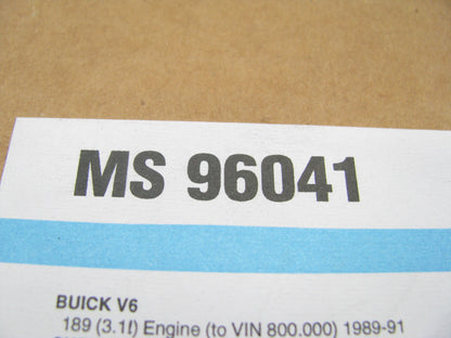 Fel-Pro MS96041 Intake Manifold Gasket Set - GM 87-89 173 2.8L, GM 189 3.1L V6
