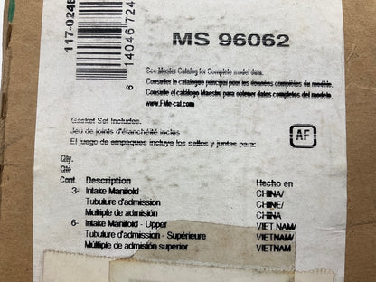 FEL-PRO MS96062 Fuel Injection Plenum Gasket Set - 1997-04 Cadillac 3.0L 3.2L V6