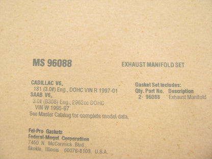 Fel-pro MS96088 Exhaust Manifold Gasket Set