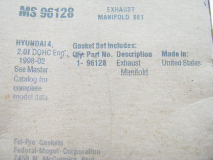 FEL-PRO MS96128 Exhaust Manifold Gasket For 1996-2007 Hyundai 1.8L 2.0L
