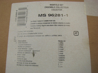 Fel-Pro MS96281-1 Intake Manifold Gasket Set 2004-14 Ford Truck 4.6L V8 SOHC